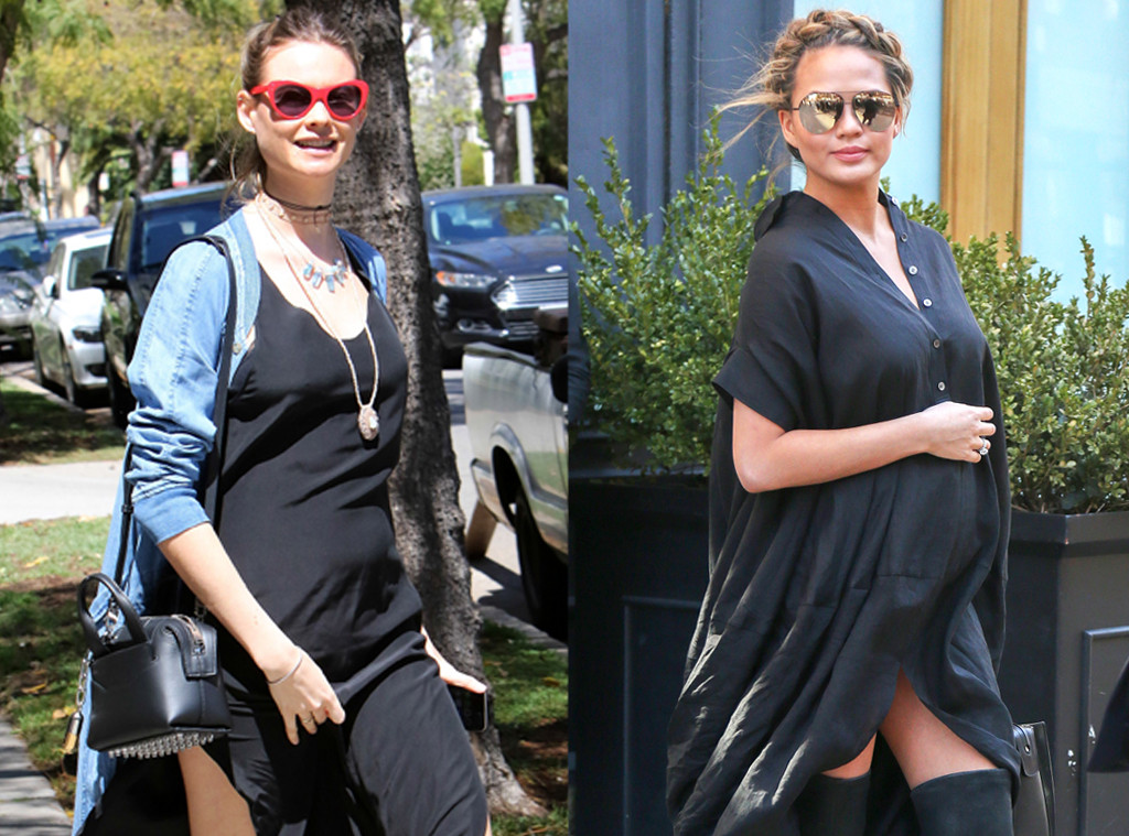 Behati Prinsloo, Chrissy Teigen, Pregnant Behati Prinsloo, Chrissy Teigen, Pregnant